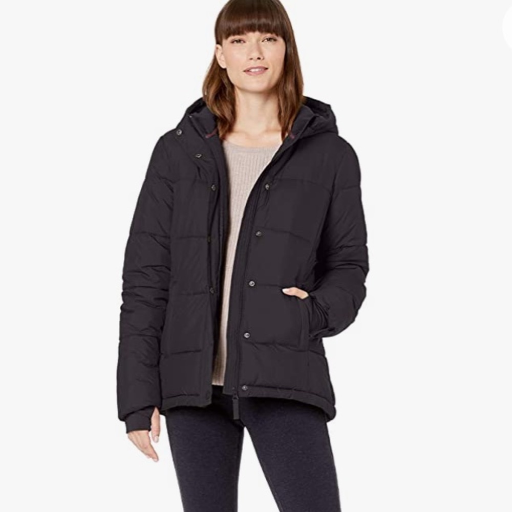NWOT XS Amazon Essentials Women's Hooded Coat